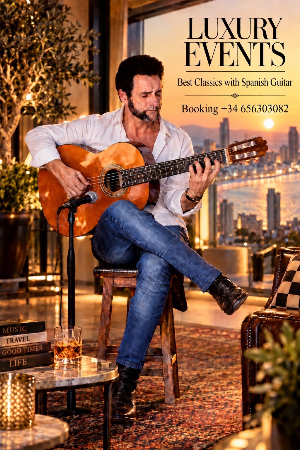 Cartel Luxury Events: Best Classics with Spanish Guitar
